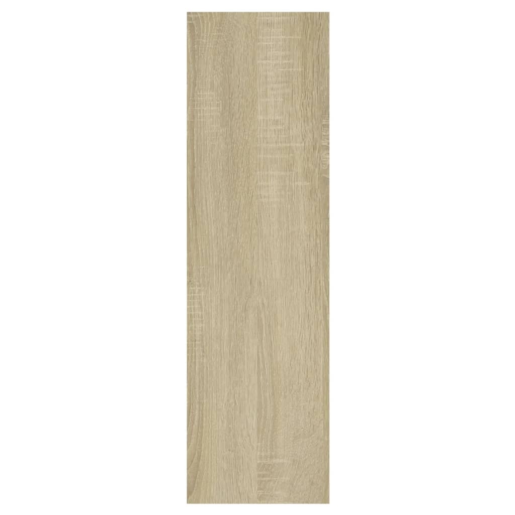 VidaXL Wandschap 75x16x55 cm spaanplaat sonoma eikenkleurig