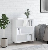 VidaXL Boekenkast 69,5x32,5x90 cm bewerkt hout wit
