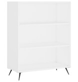 VidaXL Boekenkast 69,5x32,5x90 cm bewerkt hout wit