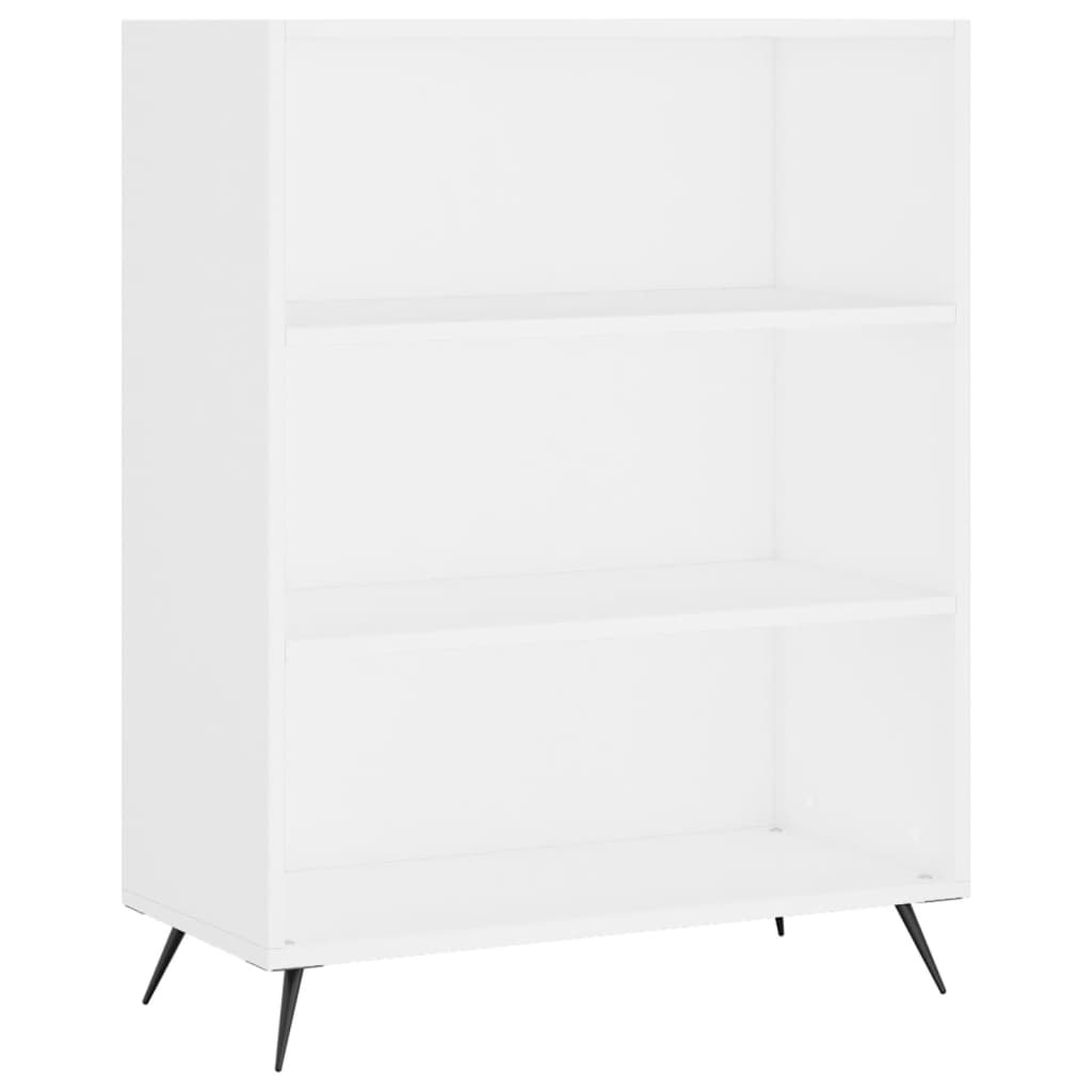VidaXL Boekenkast 69,5x32,5x90 cm bewerkt hout wit