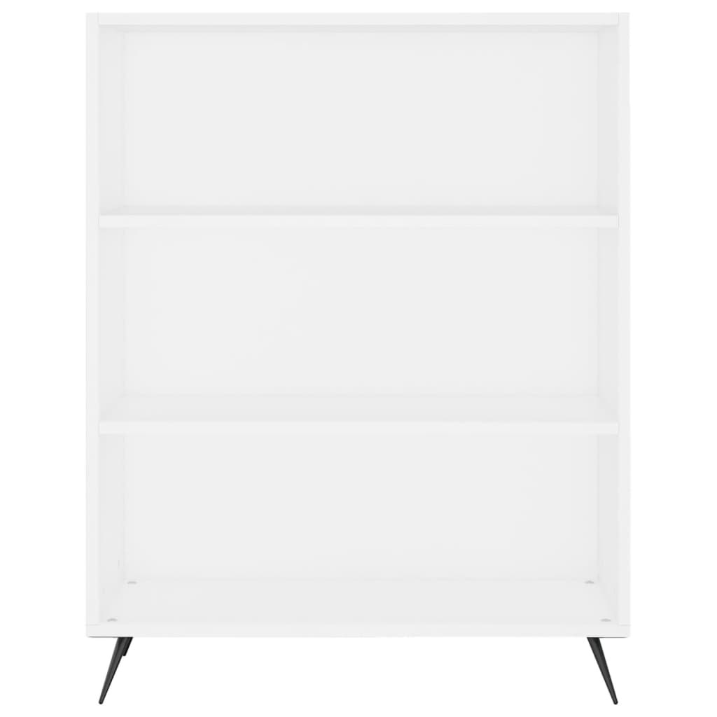 VidaXL Boekenkast 69,5x32,5x90 cm bewerkt hout wit