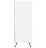 VidaXL Boekenkast 69,5x32,5x90 cm bewerkt hout wit