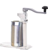 VidaXL Blikopener 70 cm aluminium en roestvrij staal zilverkleurig