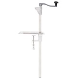 VidaXL Blikopener 70 cm aluminium en roestvrij staal zilverkleurig