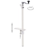 VidaXL Blikopener 70 cm aluminium en roestvrij staal zilverkleurig