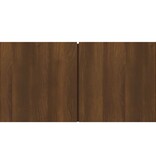 VidaXL Tv-hangmeubel 60x30x30 cm bewerkt hout bruin eikenkleur