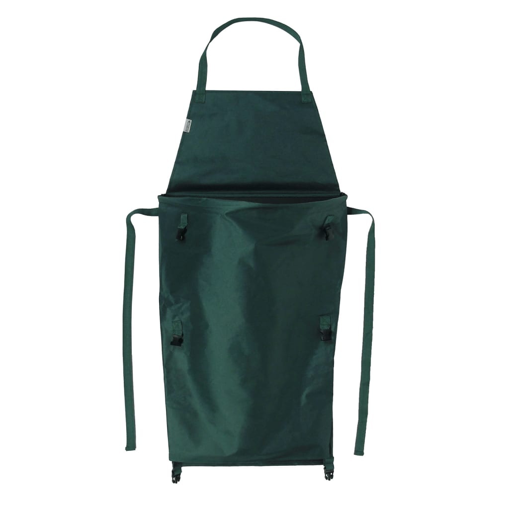 VidaXL Tuinschort met opvouwbare zak 130x55 cm groen