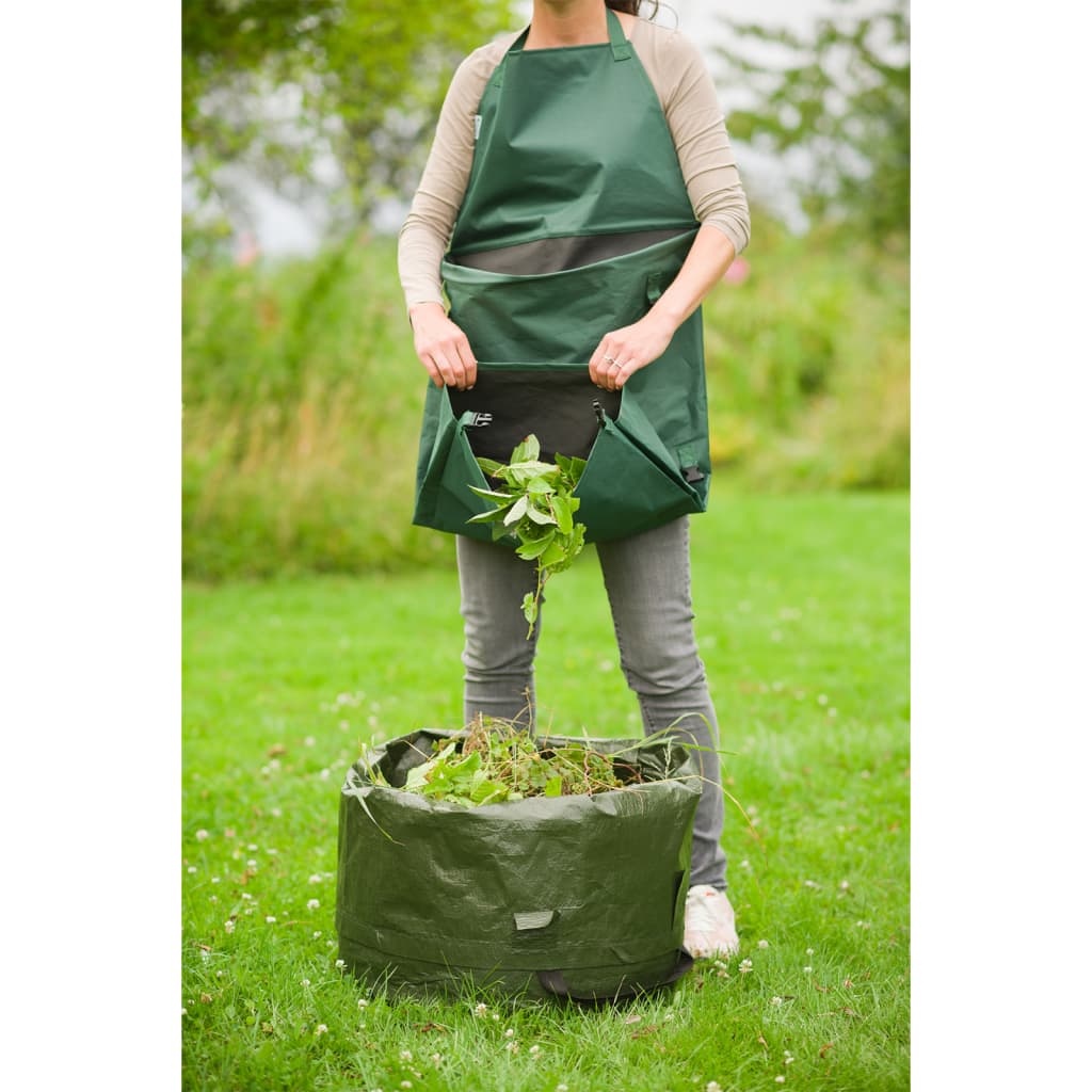 VidaXL Tuinschort met opvouwbare zak 130x55 cm groen