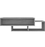 VidaXL Salontafel 105x55x32 cm bewerkt hout grijs sonoma eikenkleurig