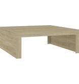 VidaXL Salontafel 100x100x35 cm spaanplaat sonoma eikenkleurig