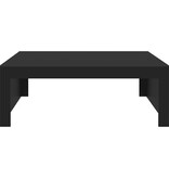 VidaXL Salontafel 100x100x35 cm spaanplaat zwart
