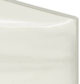 VidaXL Partytent inklapbaar met zijwanden 3x3 m crèmekleurig