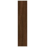 VidaXL Wandschap 90x16x78 cm bewerkt hout bruineikenkleurig