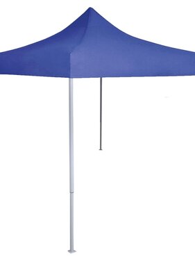 VidaXL Partytent professioneel inklapbaar 2x2 m staal blauw