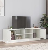 VidaXL Tv-meubelen 2 st 67x39x44 cm staal wit