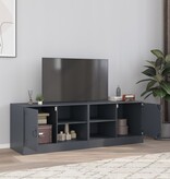VidaXL Tv-meubelen 2 st 67x39x44 cm staal antracietkleurig