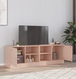 VidaXL Tv-meubelen 2 st 67x39x44 cm staal roze