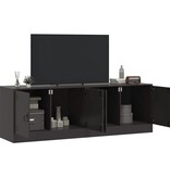 VidaXL Tv-meubelen 2 st 67x39x44 cm staal zwart