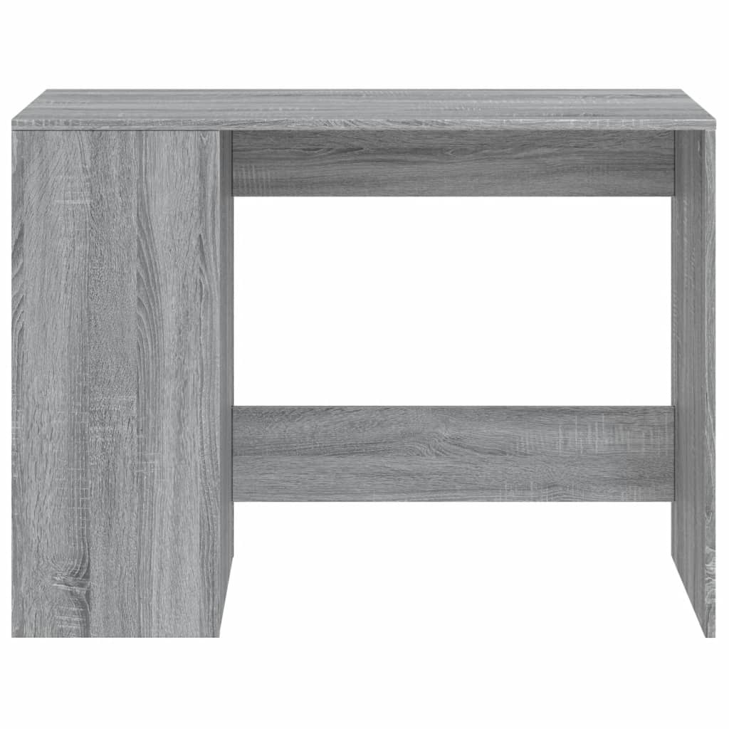 VidaXL Bureau 102x50x75 cm bewerkt hout grijs sonoma eikenkleurig