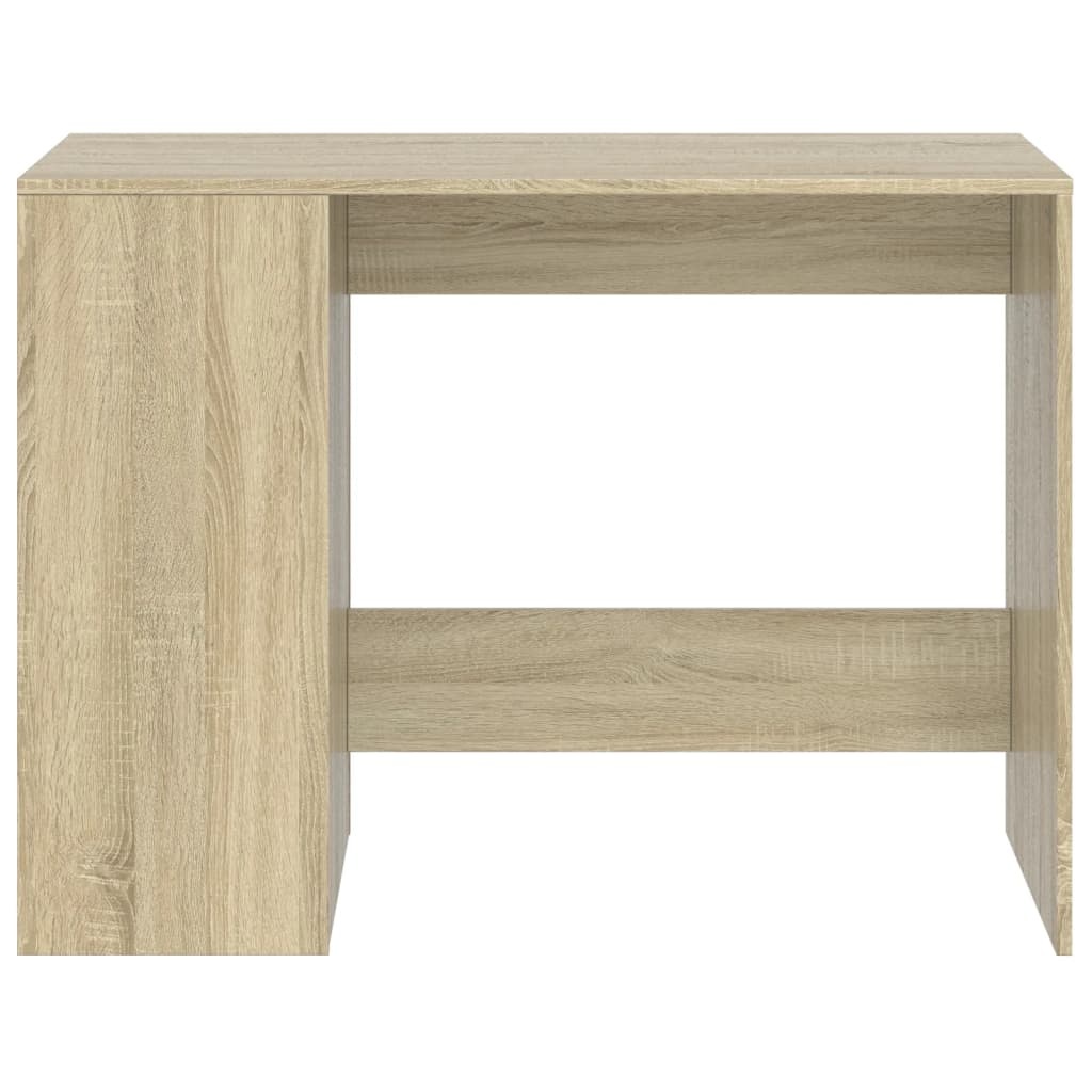 VidaXL Bureau 102x50x75 cm bewerkt hout sonoma eikenkleurig