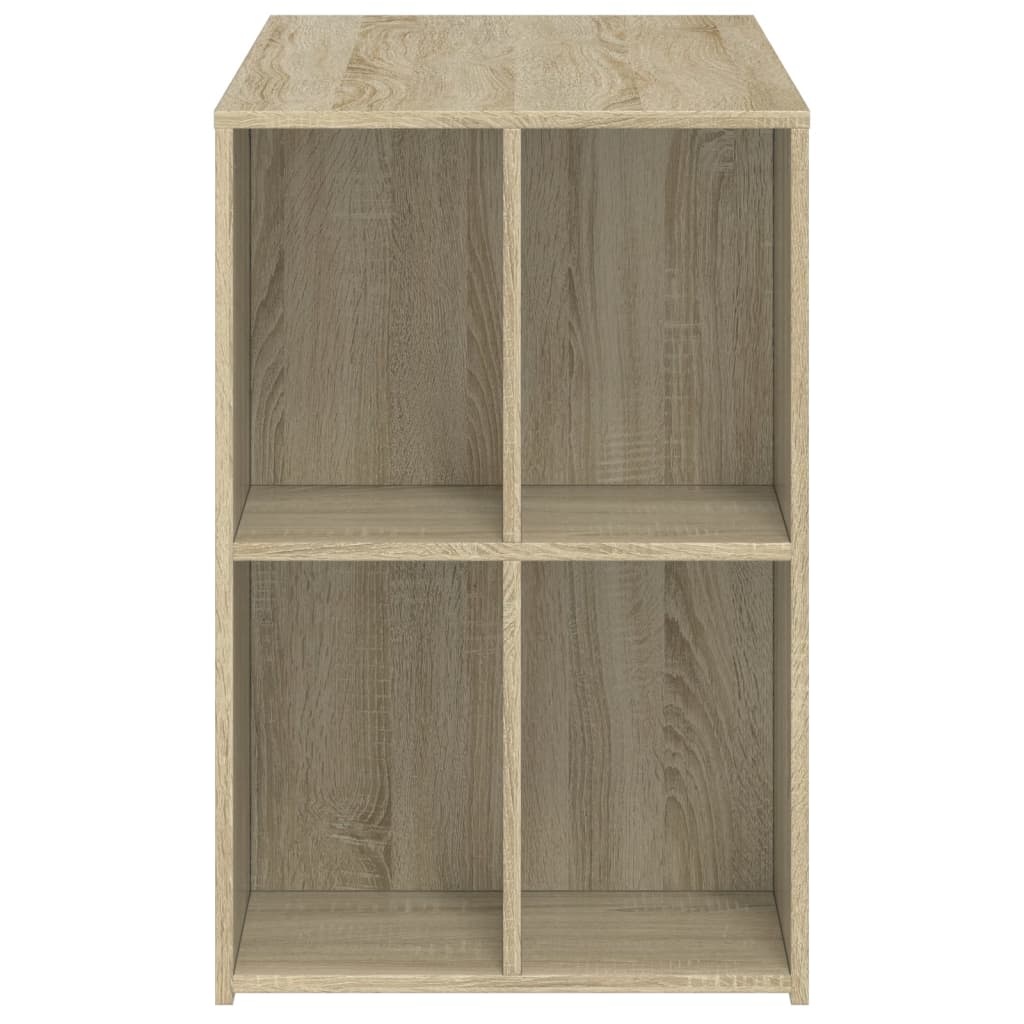 VidaXL Bureau 102x50x75 cm bewerkt hout sonoma eikenkleurig