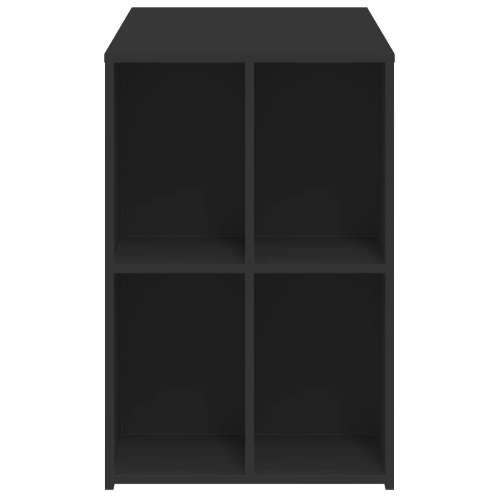 VidaXL Bureau 102x50x75 cm bewerkt hout zwart