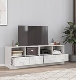 VidaXL Tv-meubelen 2 st 67x39x44 cm staal wit