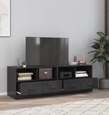 VidaXL Tv-meubelen 2 st 67x39x44 cm staal zwart