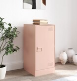 VidaXL Dressoir 34,5x39x73 cm staal roze