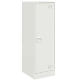 VidaXL Dressoir 34,5x39x107 cm staal wit