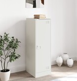 VidaXL Dressoir 34,5x39x107 cm staal wit