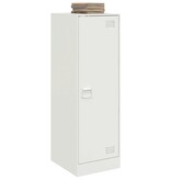 VidaXL Dressoir 34,5x39x107 cm staal wit