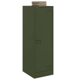 VidaXL Dressoir 34,5x39x107 cm staal olijfgroen