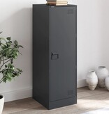 VidaXL Dressoir 34,5x39x107 cm staal antracietkleurig