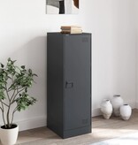 VidaXL Dressoir 34,5x39x107 cm staal antracietkleurig