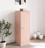 VidaXL Dressoir 34,5x39x107 cm staal roze