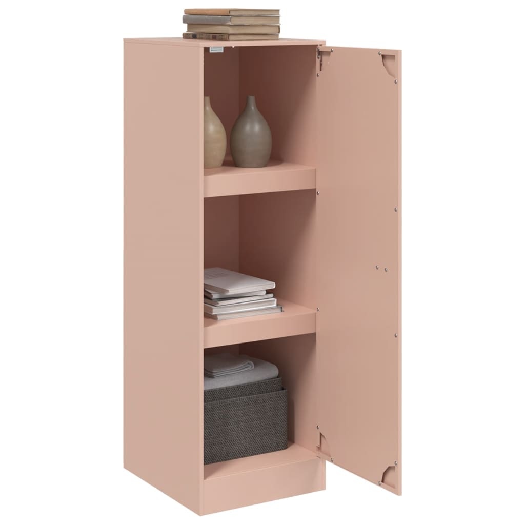 VidaXL Dressoir 34,5x39x107 cm staal roze