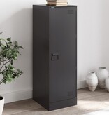 VidaXL Dressoir 34,5x39x107 cm staal zwart