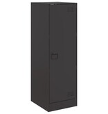 VidaXL Dressoir 34,5x39x107 cm staal zwart