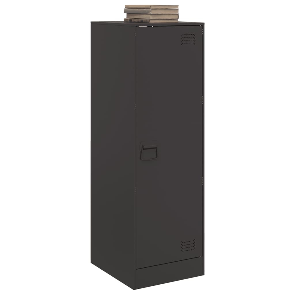 VidaXL Dressoir 34,5x39x107 cm staal zwart