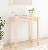 VidaXL Wandtafel 80x40x75 cm massief grenenhout