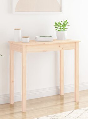 VidaXL Wandtafel 80x40x75 cm massief grenenhout