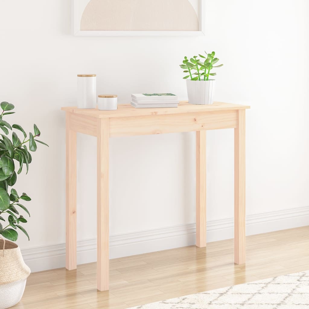 VidaXL Wandtafel 80x40x75 cm massief grenenhout