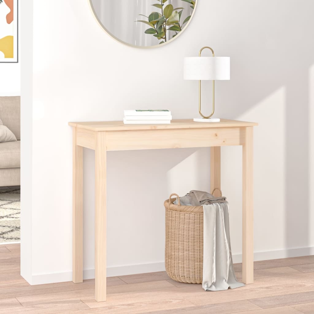 VidaXL Wandtafel 80x40x75 cm massief grenenhout
