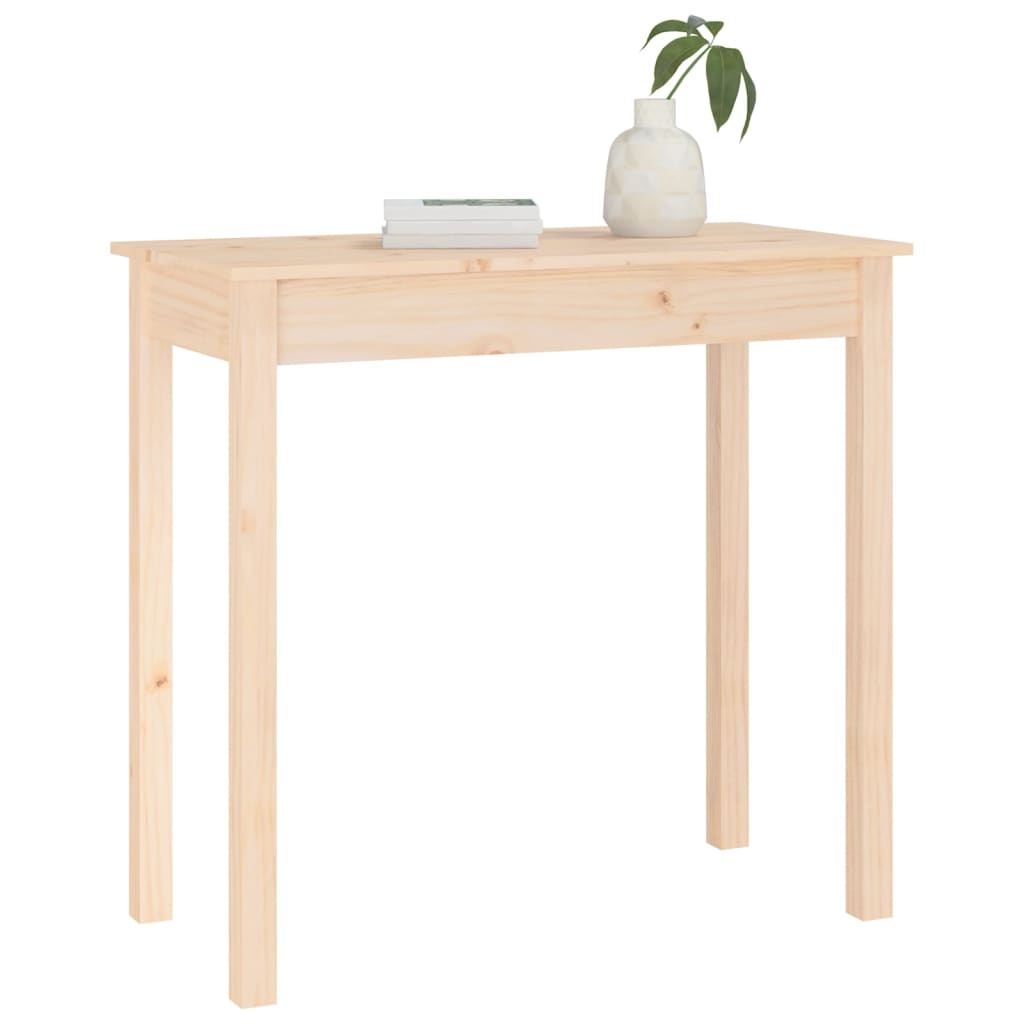 VidaXL Wandtafel 80x40x75 cm massief grenenhout