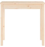 VidaXL Wandtafel 80x40x75 cm massief grenenhout