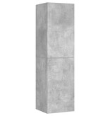 VidaXL Tv-meubel 30,5x30x110 cm bewerkt hout betongrijs