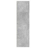 VidaXL Tv-meubel 30,5x30x110 cm bewerkt hout betongrijs