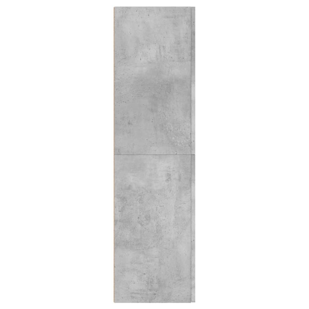 VidaXL Tv-meubel 30,5x30x110 cm bewerkt hout betongrijs