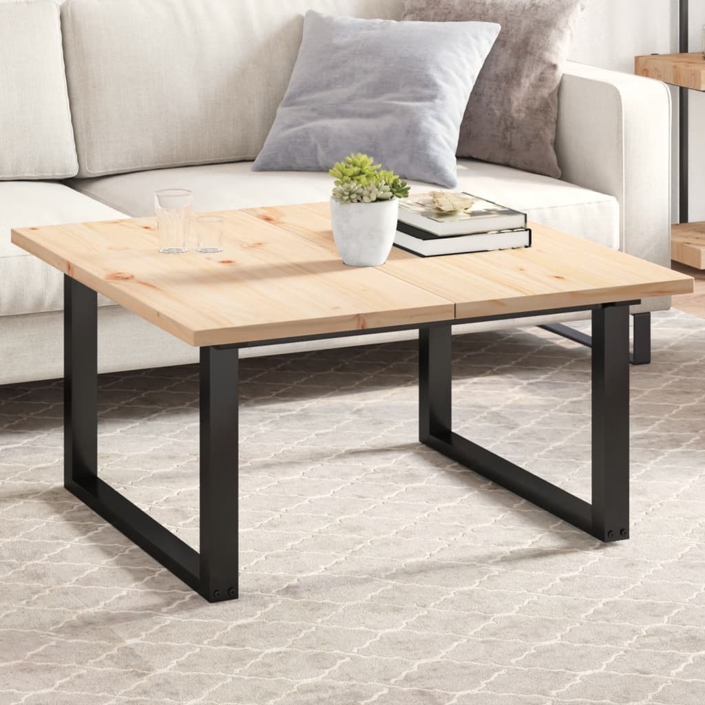 VidaXL Tafelbladen 2 st rechthoekig 90x45x2,5 cm massief grenenhout